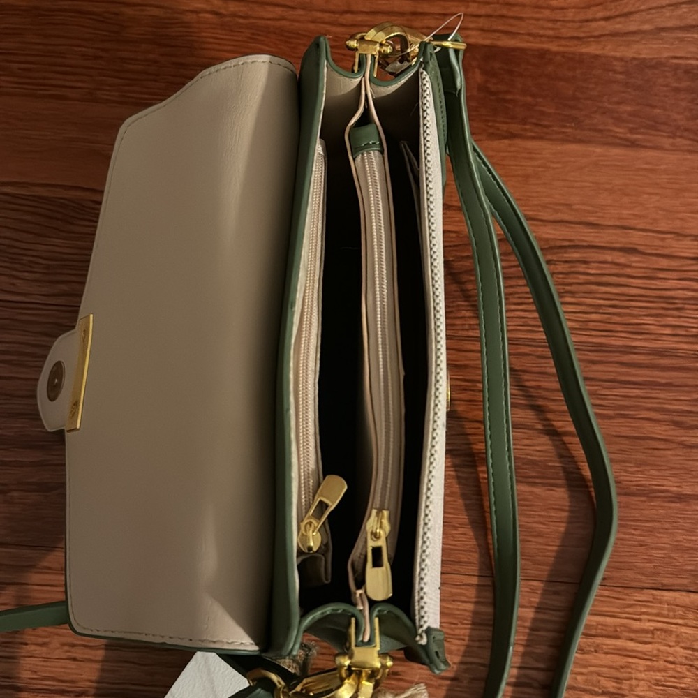 Green shoulder bag - Picture 3 of 4